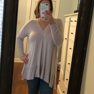 Blush/pink sweater top
